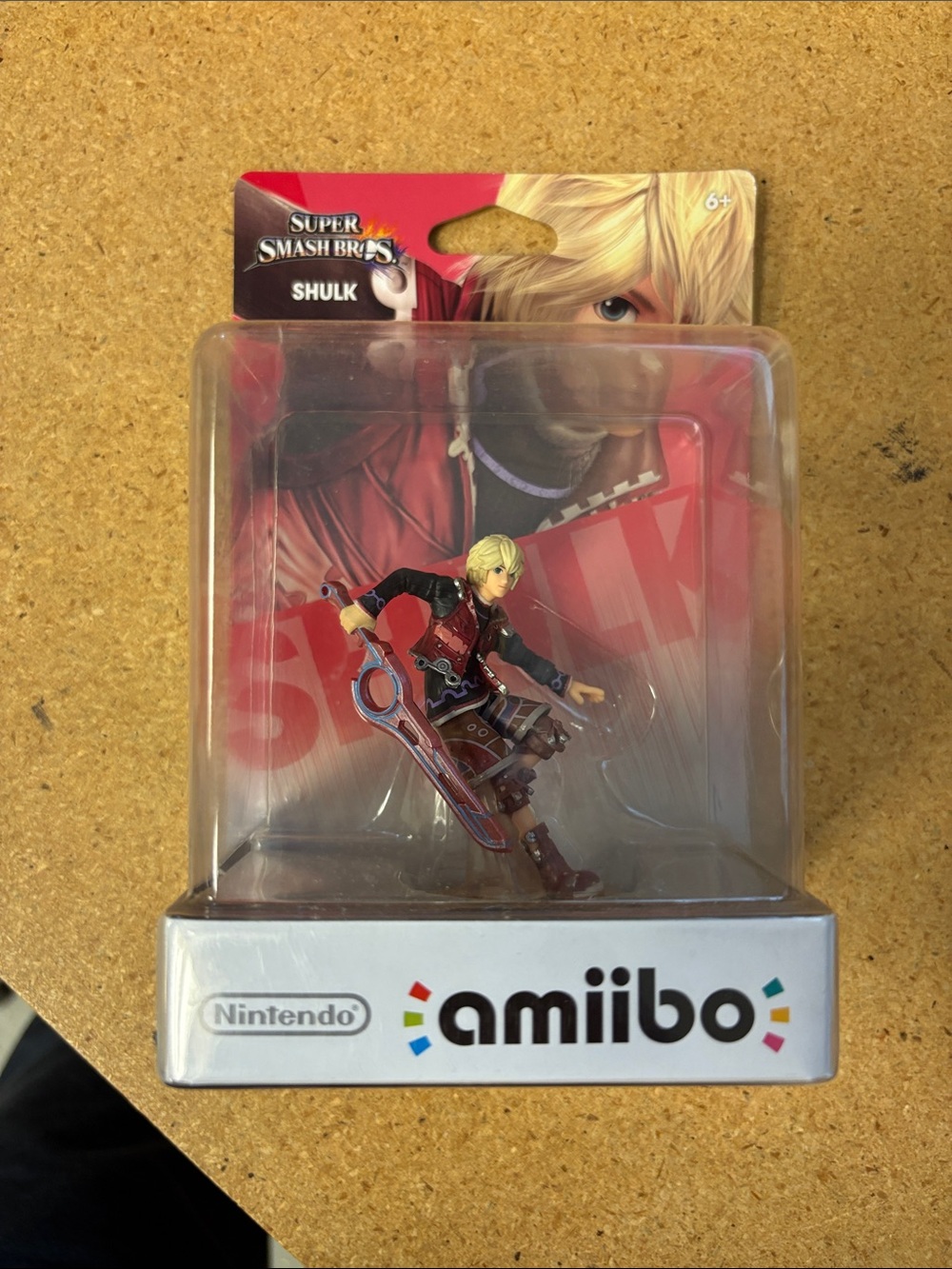 Shulk Amiibo US Version sealed